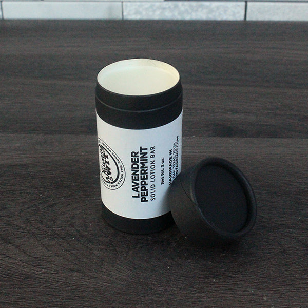 Lavender Peppermint Solid Lotion Bar Stick