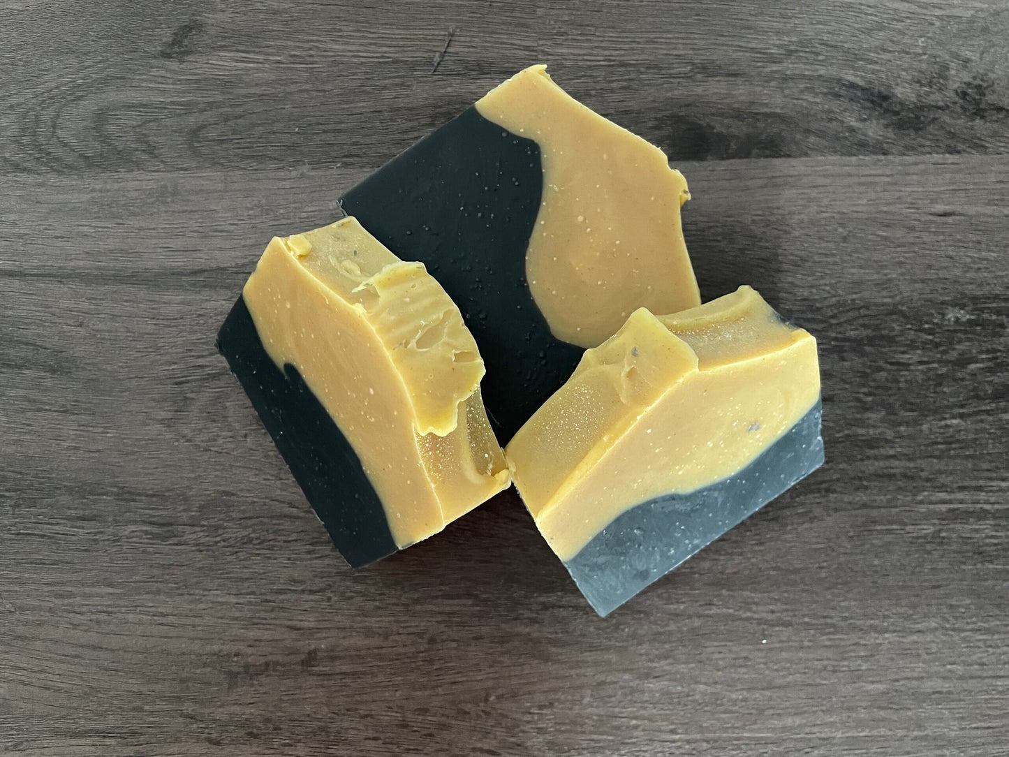 Sweet Citrus Naturally colored Cold Process Soap