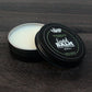 Opened Container of Beard Balm showing Product