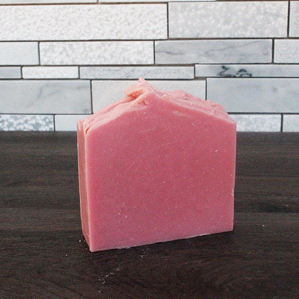 Solid Pink Bar Soap – Passion Fruit Rose