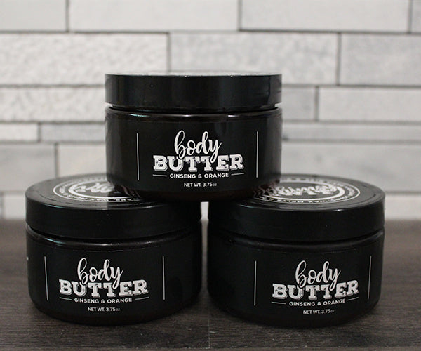 Orange & Ginseng Body Butter Stacked